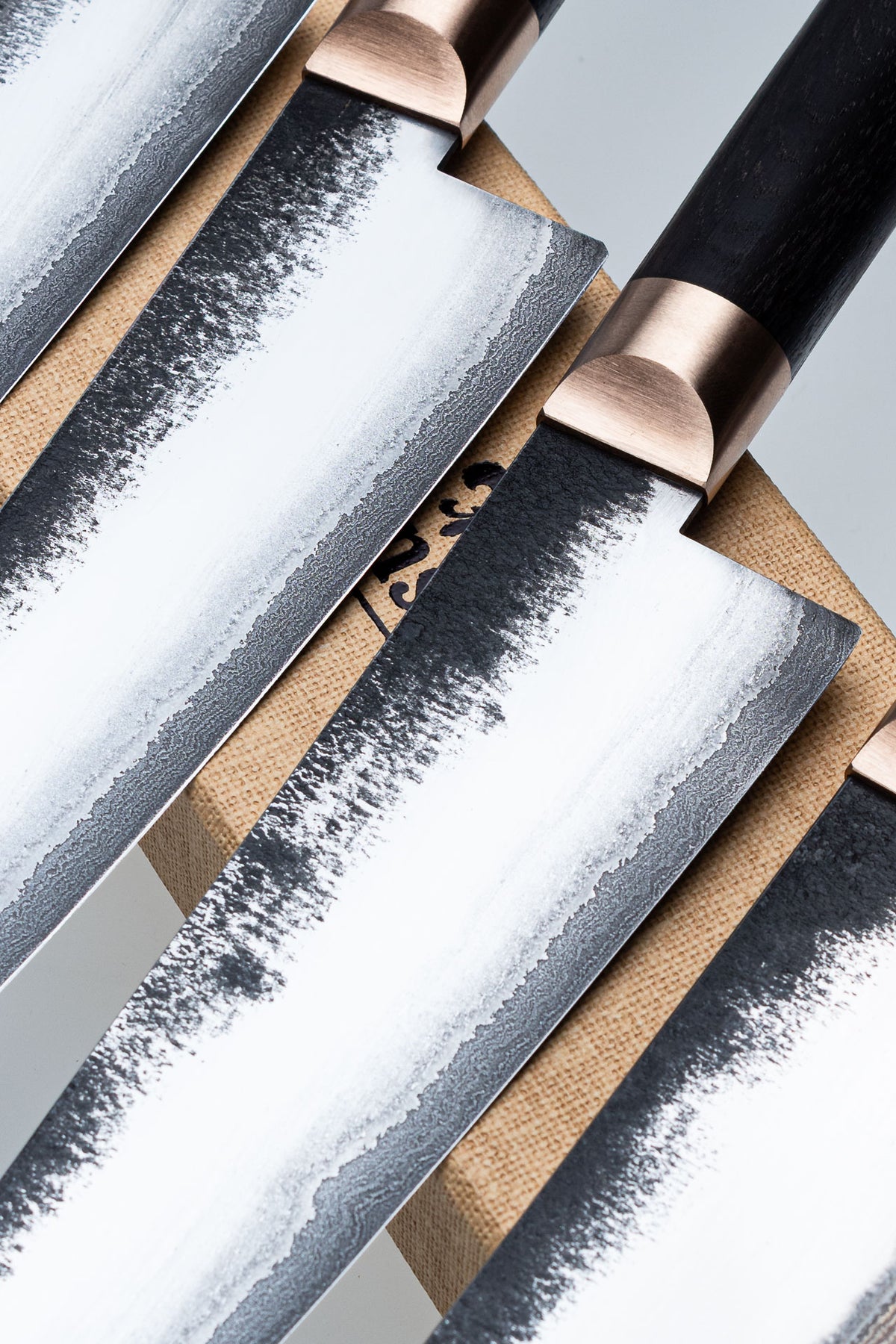 Gyuto Damast 3LND Mooreiche
