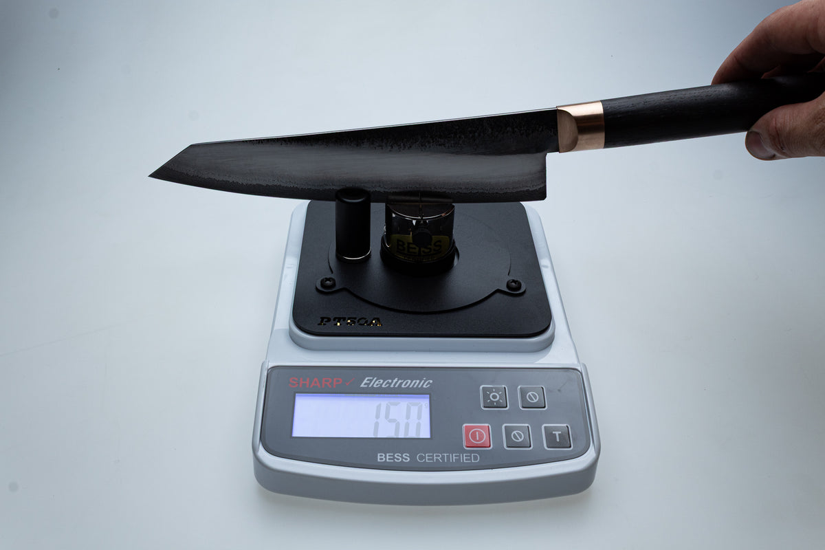 Gyuto Damast 3LND Mooreiche