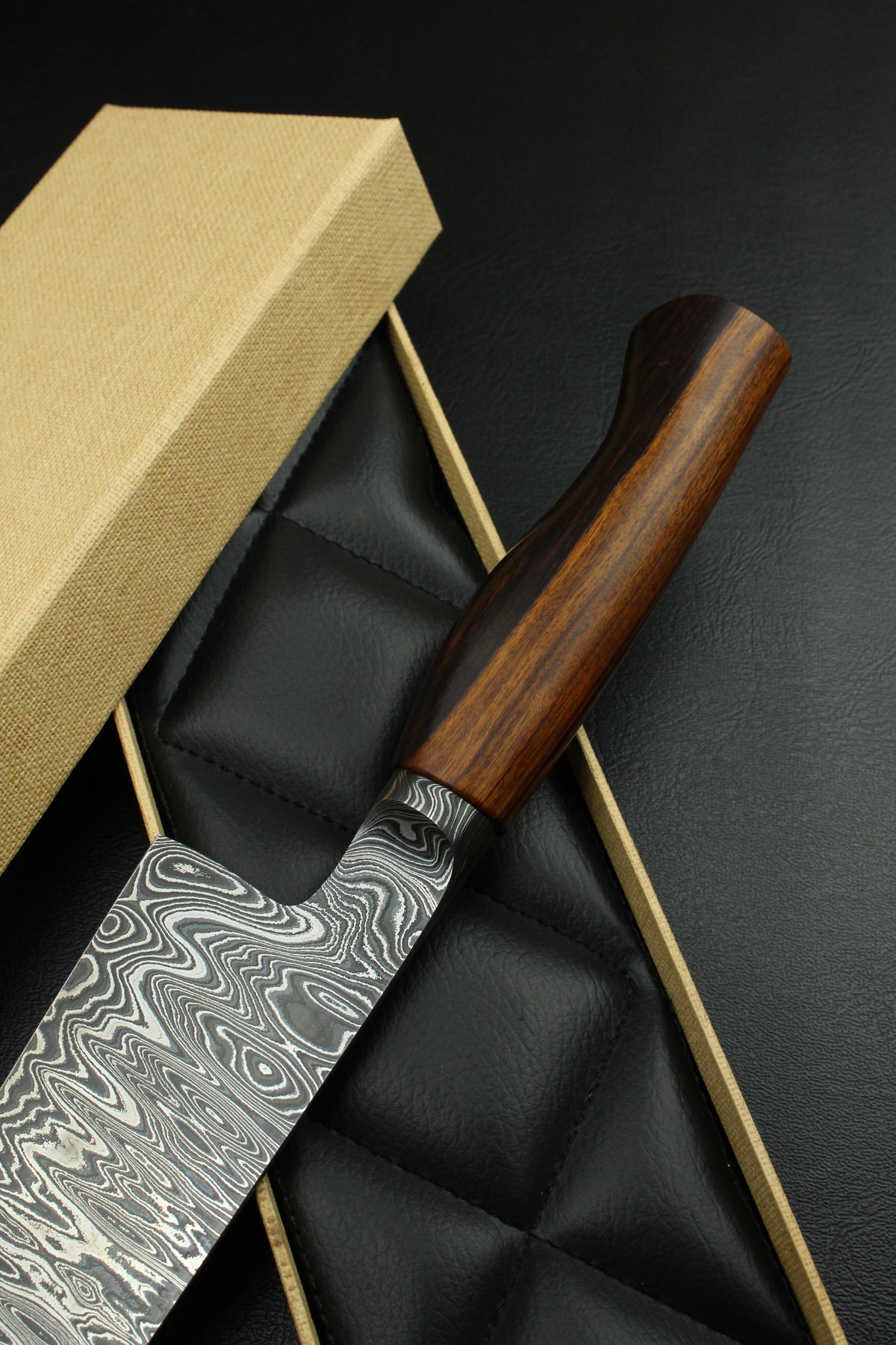 Santoku 185 exklusiv Wüsteneisenholz
