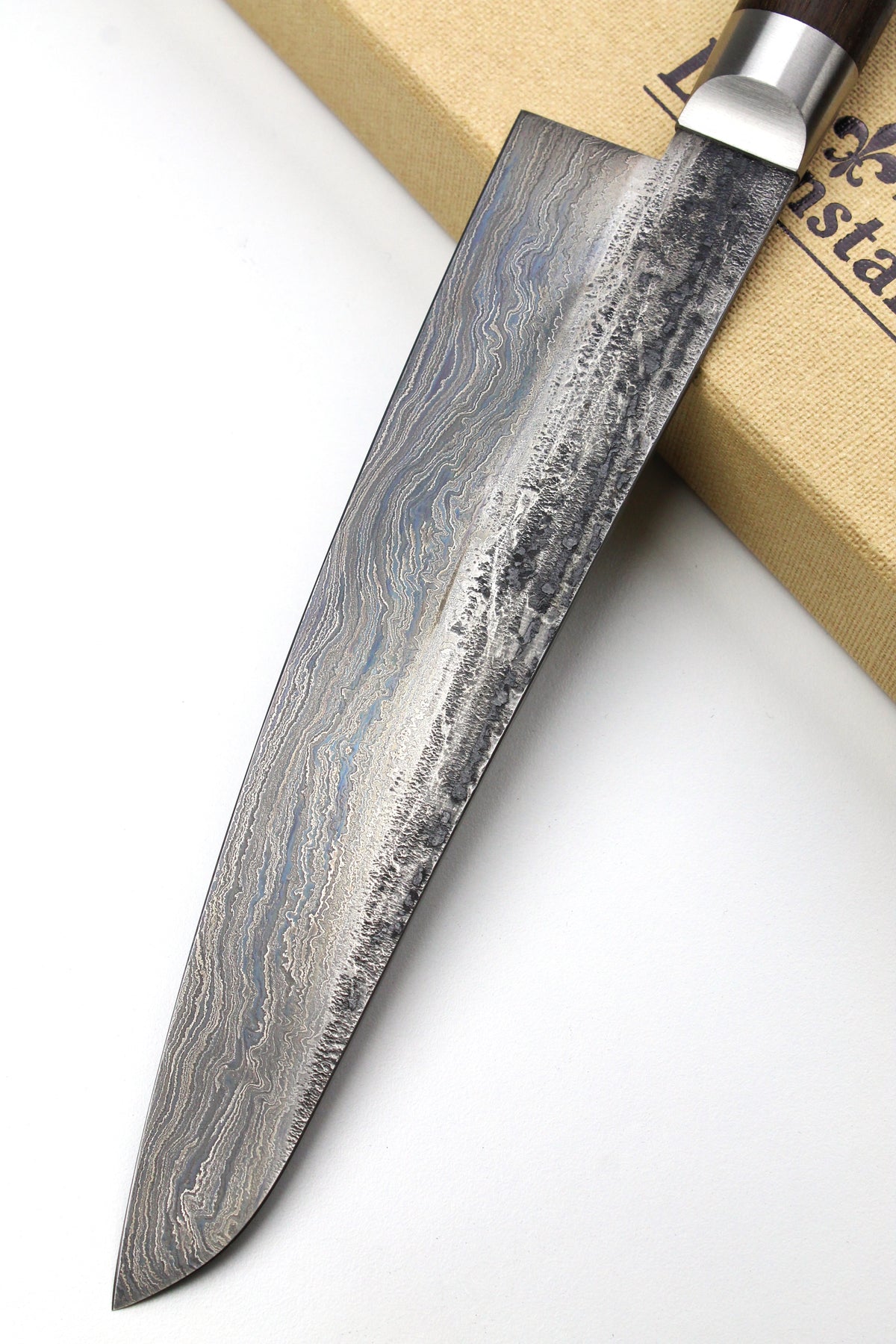 Gyuto Damast Moorholz 500L