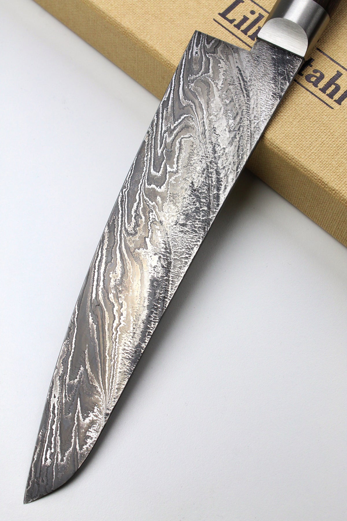 Gyuto Damascus Bog Oak HKT 3.0