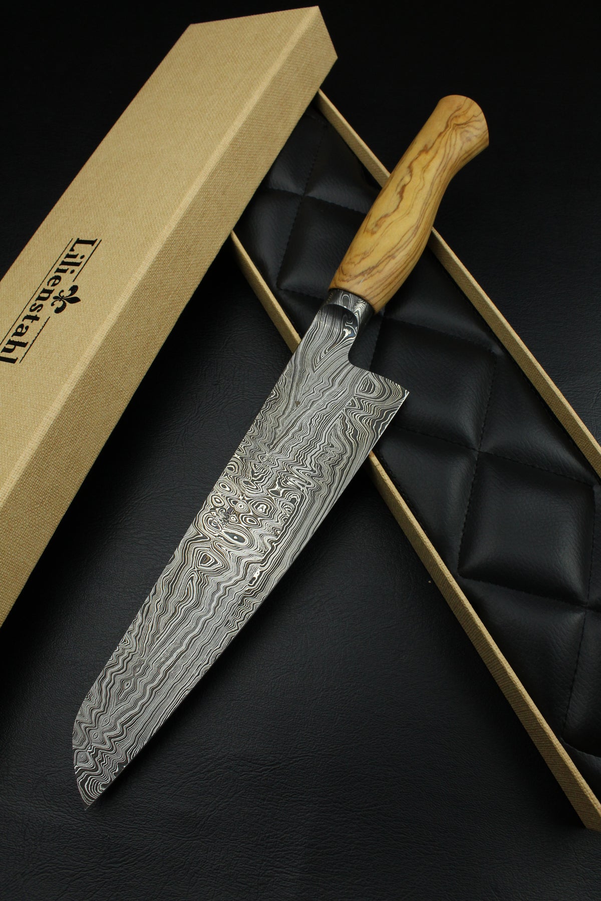 Gyuto Torsion 210 Olivgrün