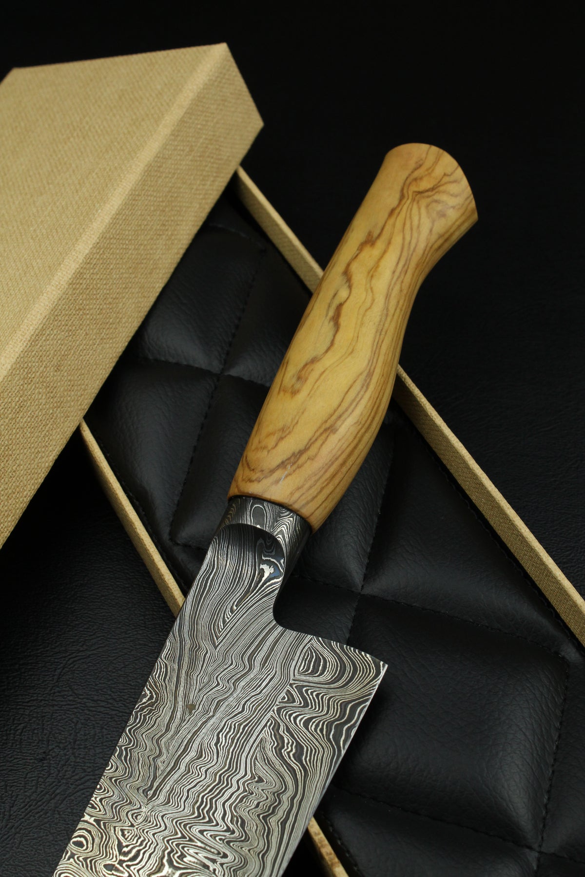 Gyuto Torsion 210 Olivgrün