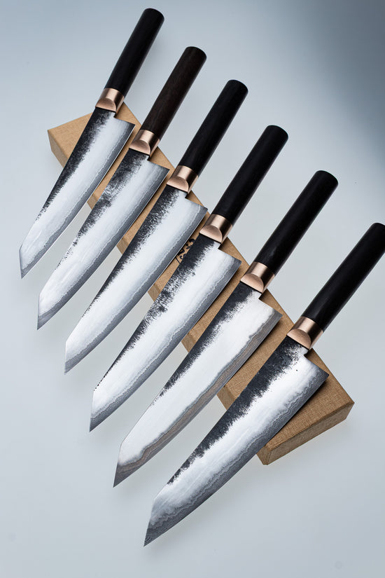 Gyuto Damast 3LND Bog Oak