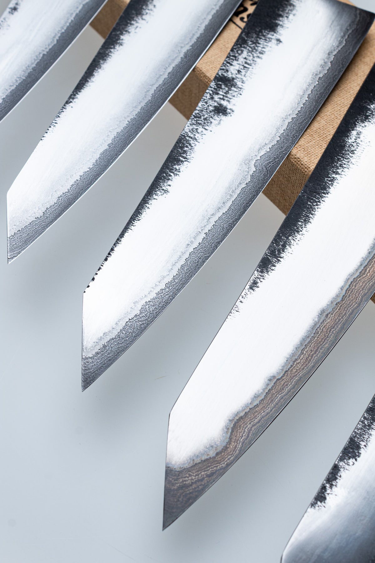 Gyuto Damast 3LND Mooreiche