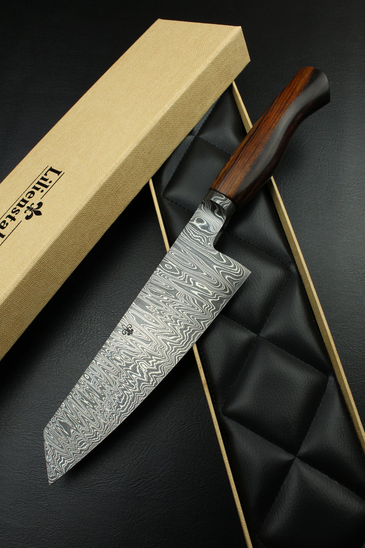 Santoku 185 exklusiv Wüsteneisenholz