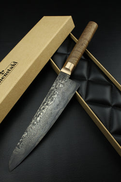 Damascus Gyuto 320L German GR-Walnut