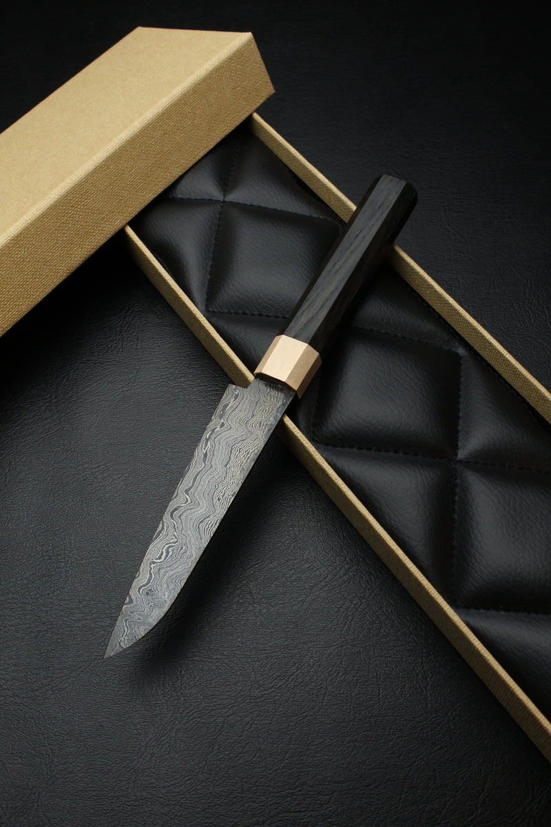 Petty Utilitiy Knife Bog Oak 320L Octagonal