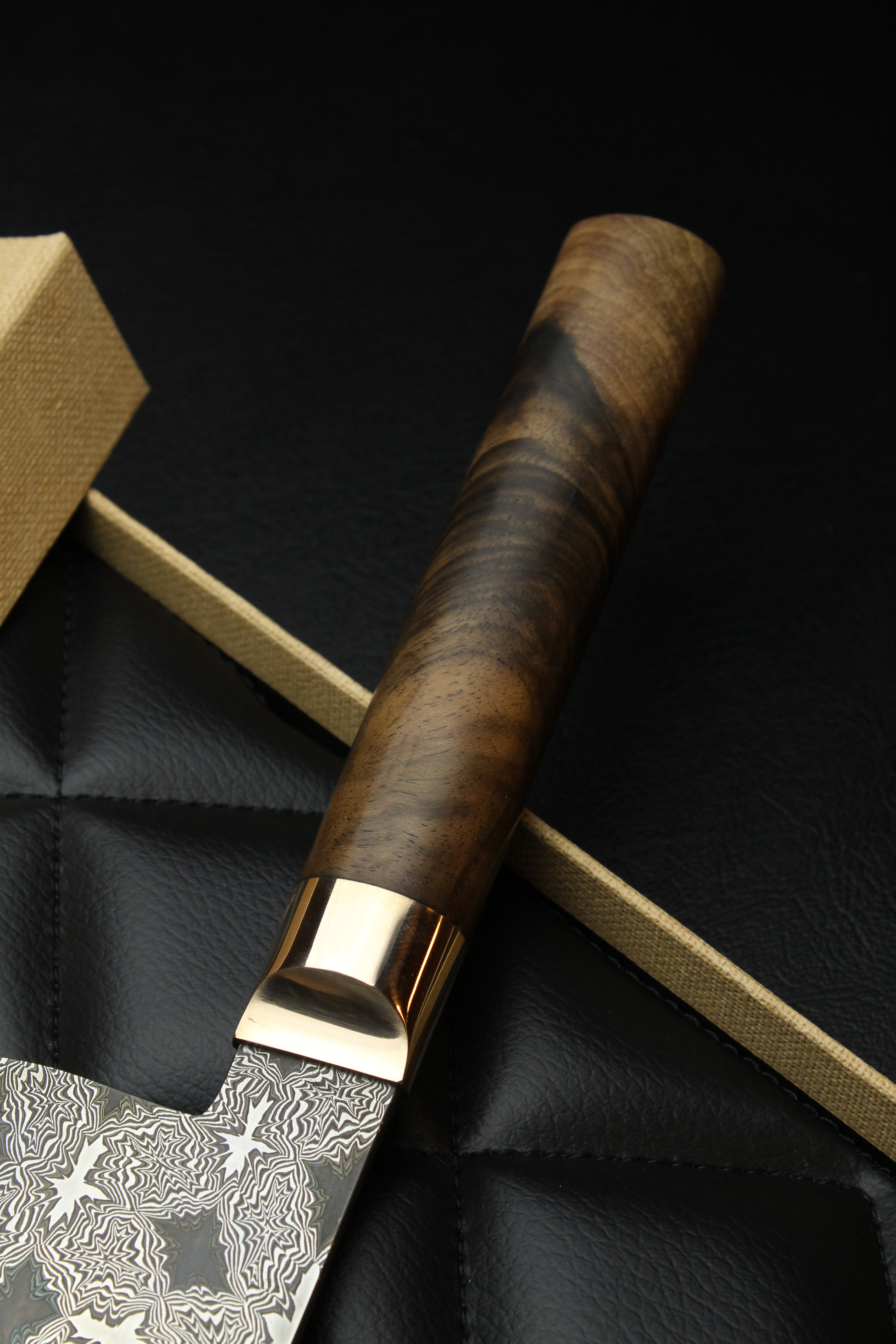 S-Damascus Gyuto Fall