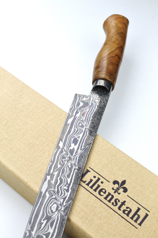 Takohiki 350 Olive Damascus