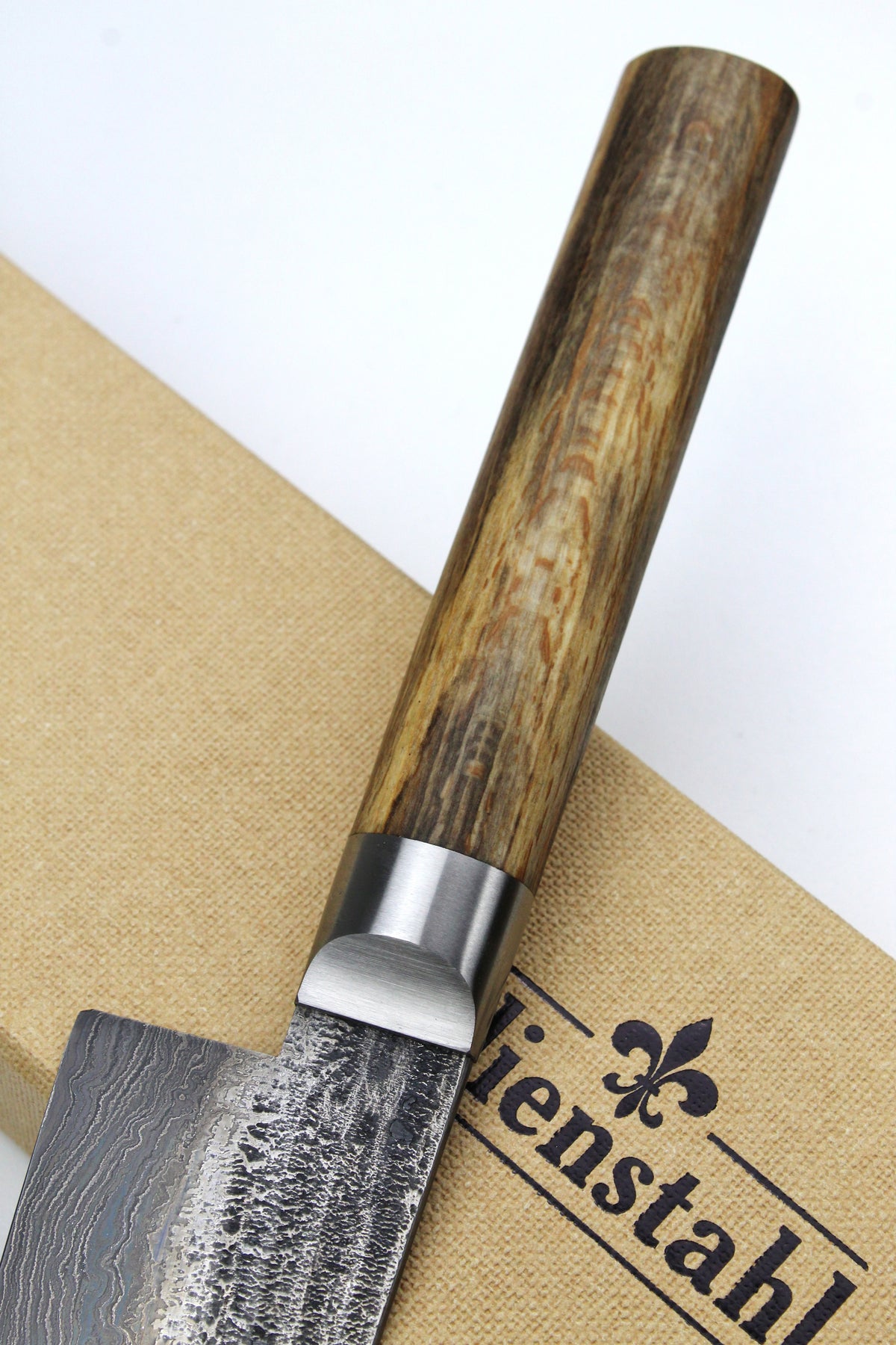 Gyuto Buchenholz Oval 500L Damast