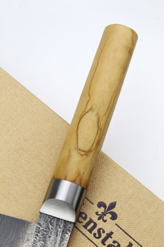 Damascus Gyuto 500L Olive
