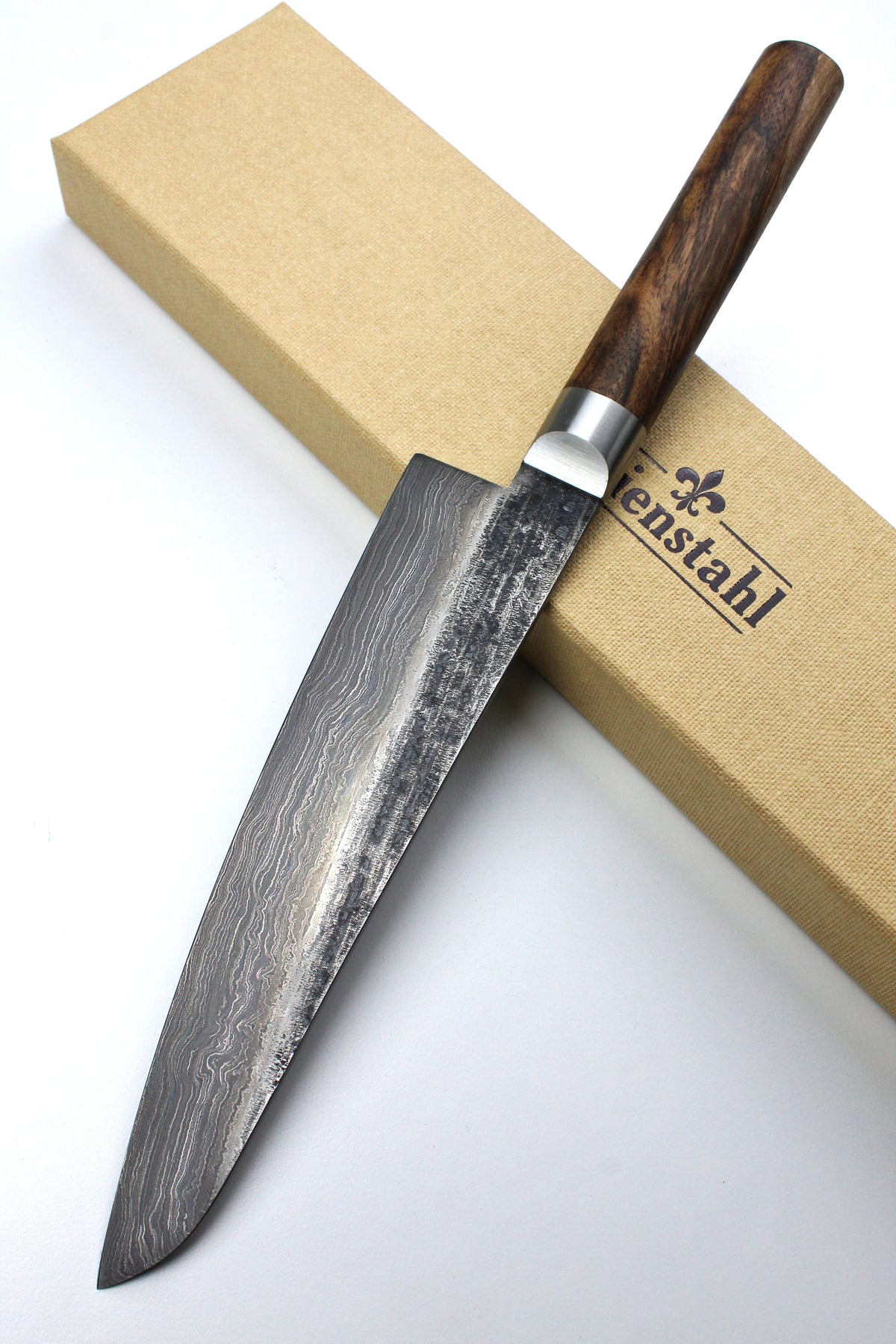 Damascus Gyuto 500L Walnut