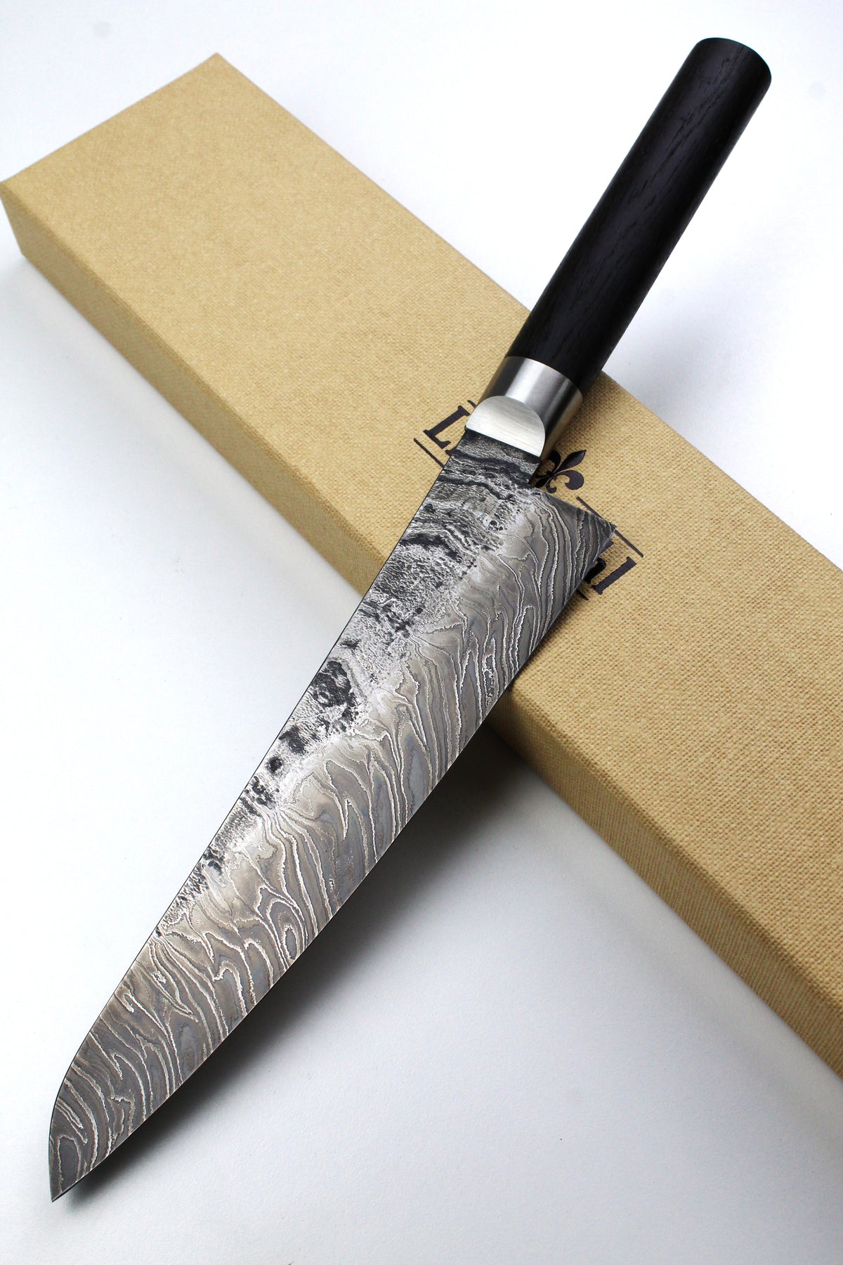 Gyuto Damast Torfmoos-Eiche HKT2.0