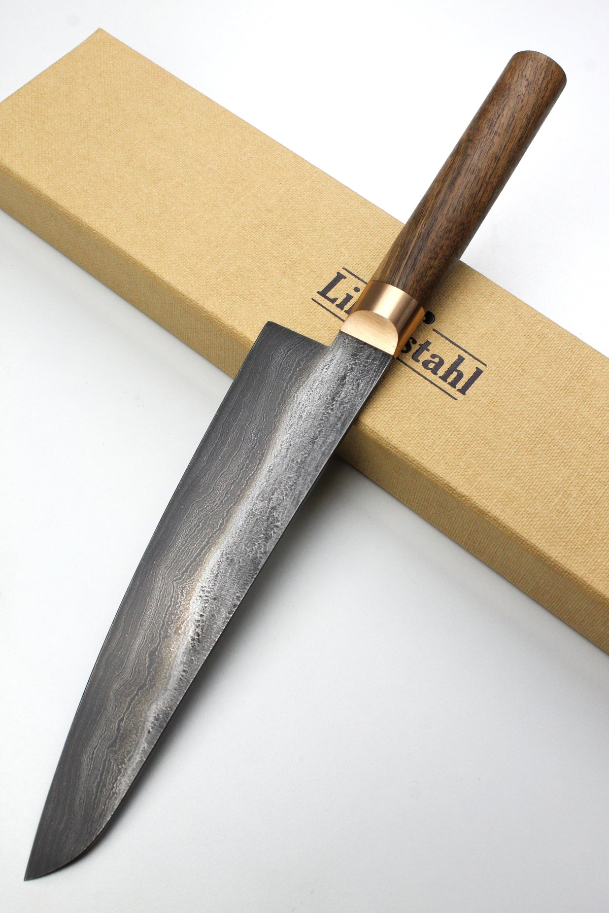 Damascus Gyuto 500L Walnut