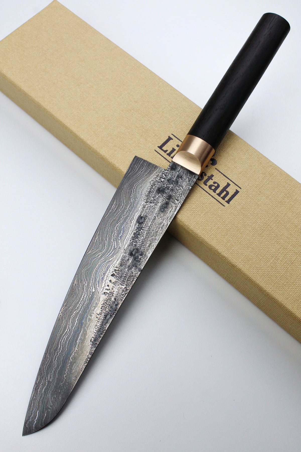 Gyuto Damast Torfmoos-Eiche 500L