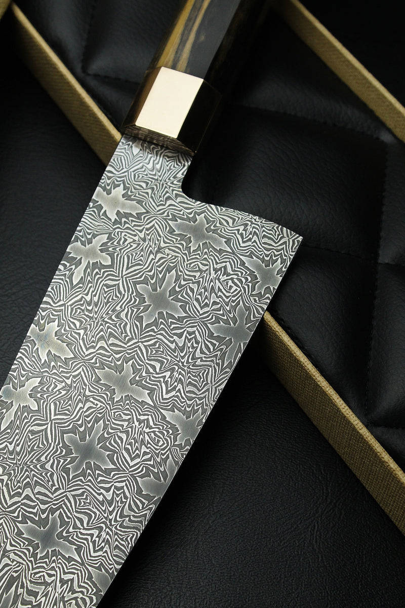 S Damast K-Tip Santoku